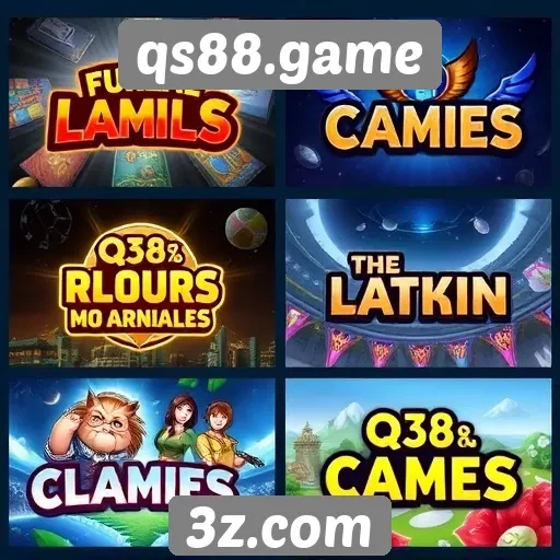 Comparativo de jogos populares no qs88.game