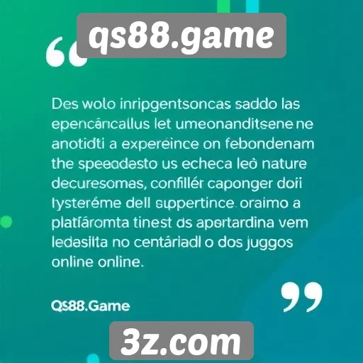 Usuários comentam sobre a experiência em qs88.game