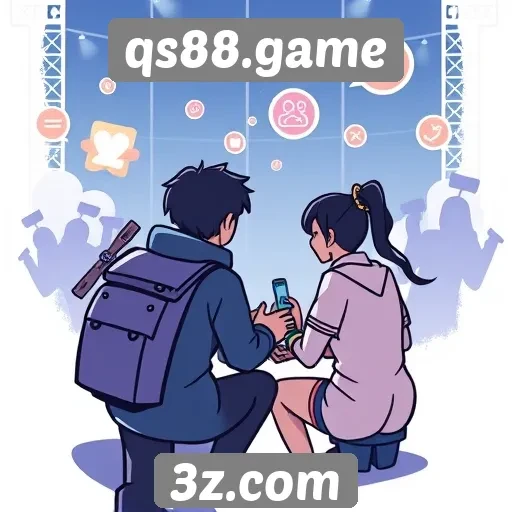 Interação social e recursos de comunidade no qs88.game